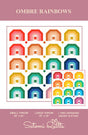 Ombre Rainbows Quilt Pattern by Satomi Quilts LLC