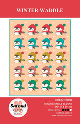 Winter Waddle Quilt Pattern by Satomi Quilts LLC