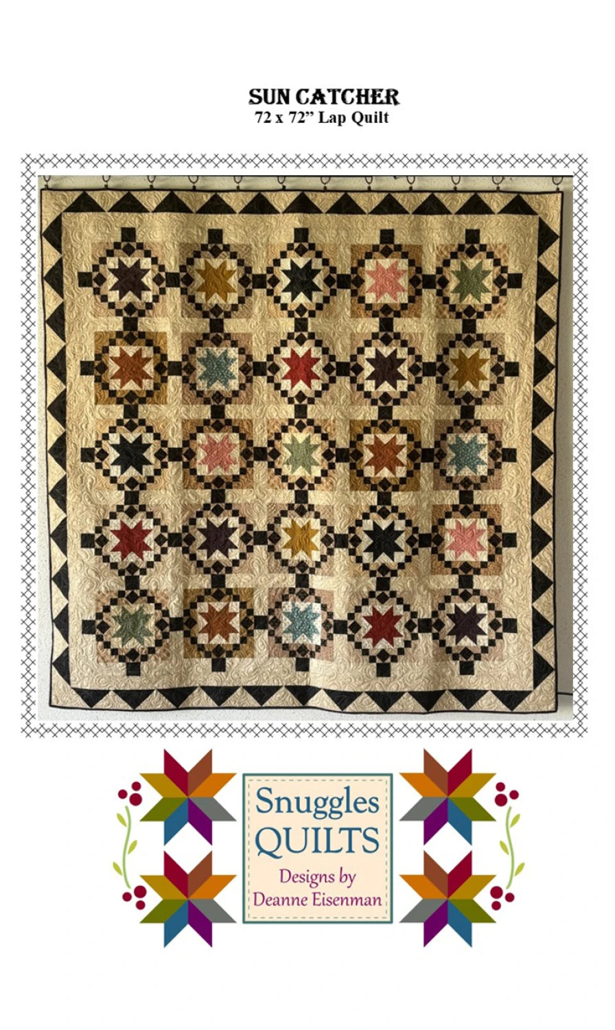 Sun Catcher Quilt Pattern by Snuggles Quilts
