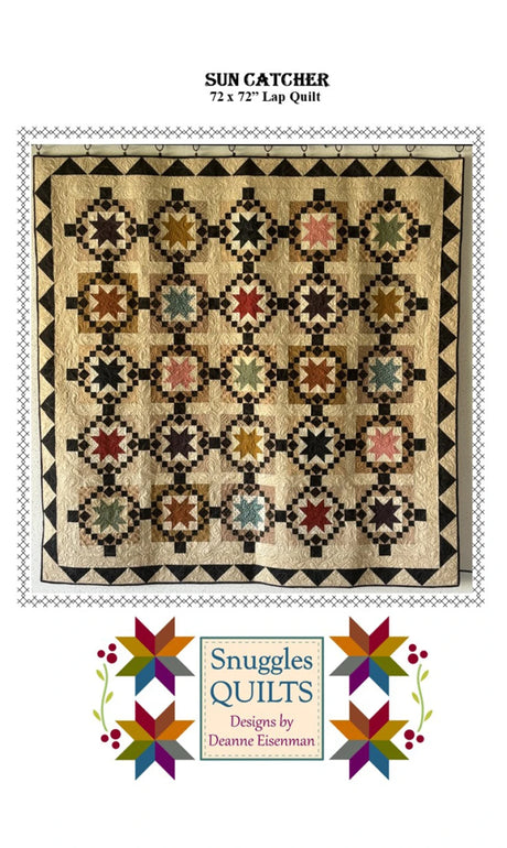 Sun Catcher Quilt Pattern by Snuggles Quilts