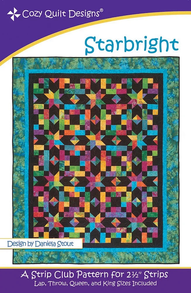 Starbright Downloadable Pattern by Cozy Quilt Designs