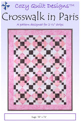 Crosswalk in Paris Downloadable Pattern by Cozy Quilt Designs