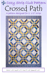 Crossed Path Downloadable Pattern by Cozy Quilt Designs