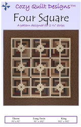 Four Square Downloadable Pattern by Cozy Quilt Designs