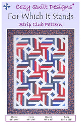 For Which It Stands Downloadable Pattern by Cozy Quilt Designs