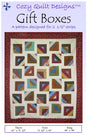 Gift Boxes Downloadable Pattern by Cozy Quilt Designs
