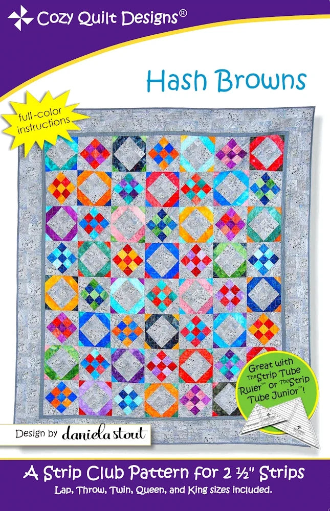 Hash Browns Downloadable Pattern by Cozy Quilt Designs