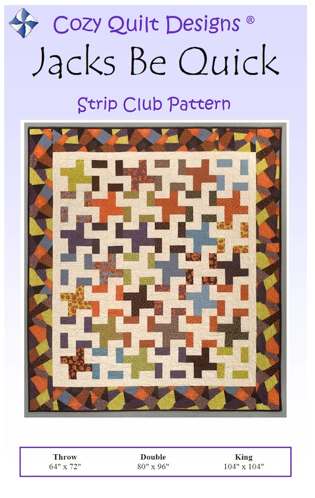 Jacks Be Quick Downloadable Pattern by Cozy Quilt Designs