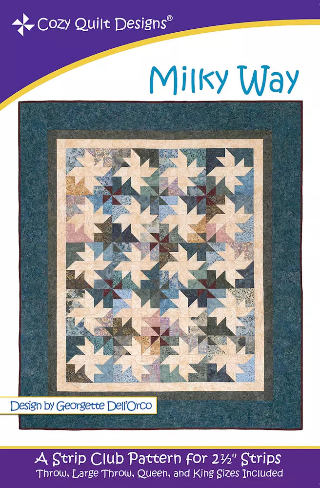 Milky Way Downloadable Pattern by Cozy Quilt Designs
