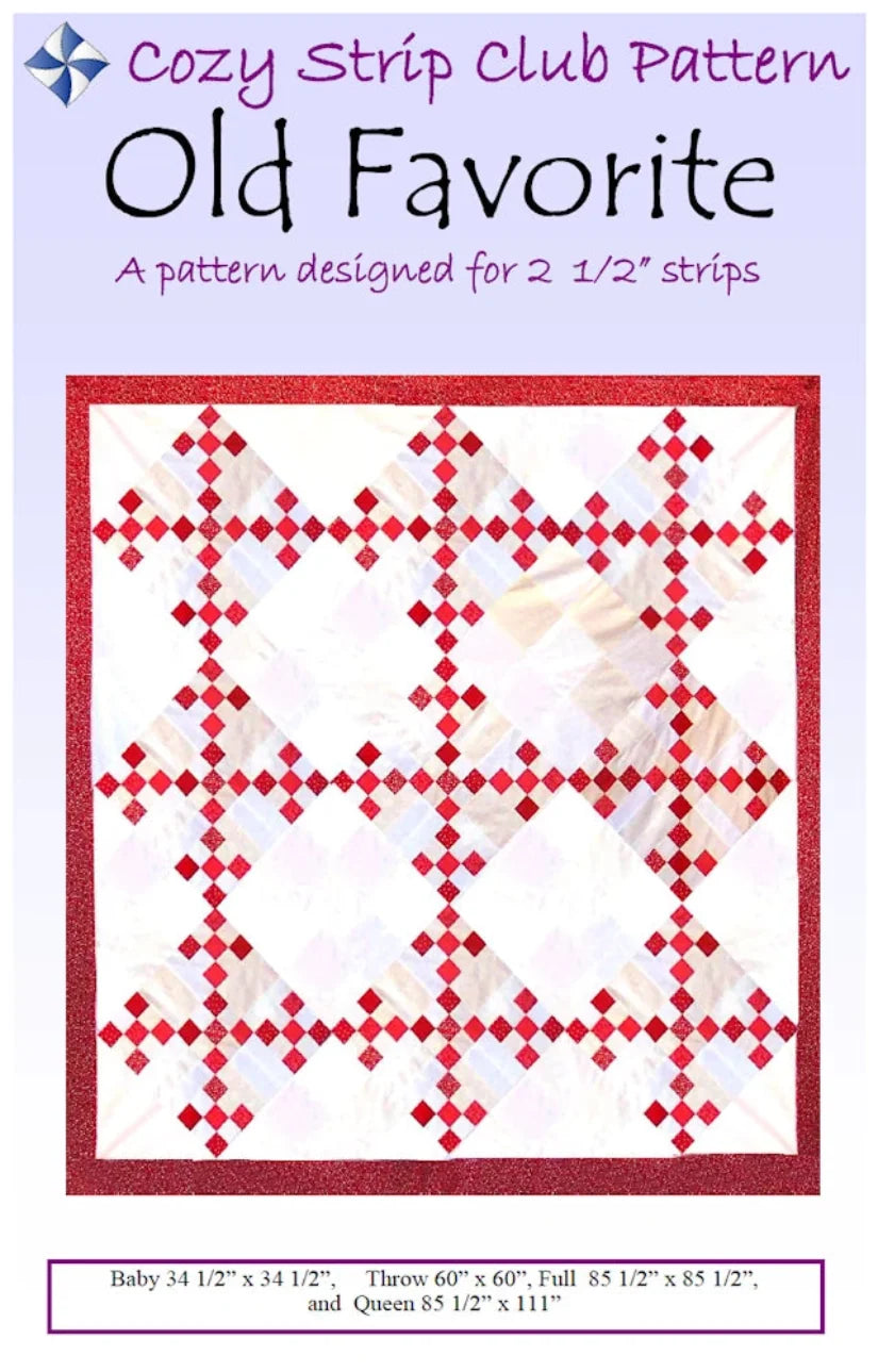 Old Favorite Downloadable Pattern by Cozy Quilt Designs