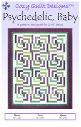Psychedelic, Baby Downloadable Pattern by Cozy Quilt Designs