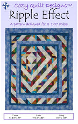 Ripple Effect Downloadable Pattern by Cozy Quilt Designs