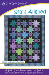 Stars Aligned Downloadable Pattern by Cozy Quilt Designs