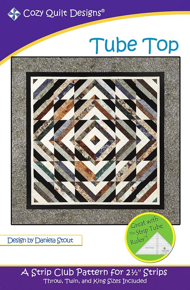 Tube Top Downloadable Pattern by Cozy Quilt Designs