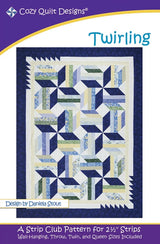 Twirling Downloadable Pattern by Cozy Quilt Designs