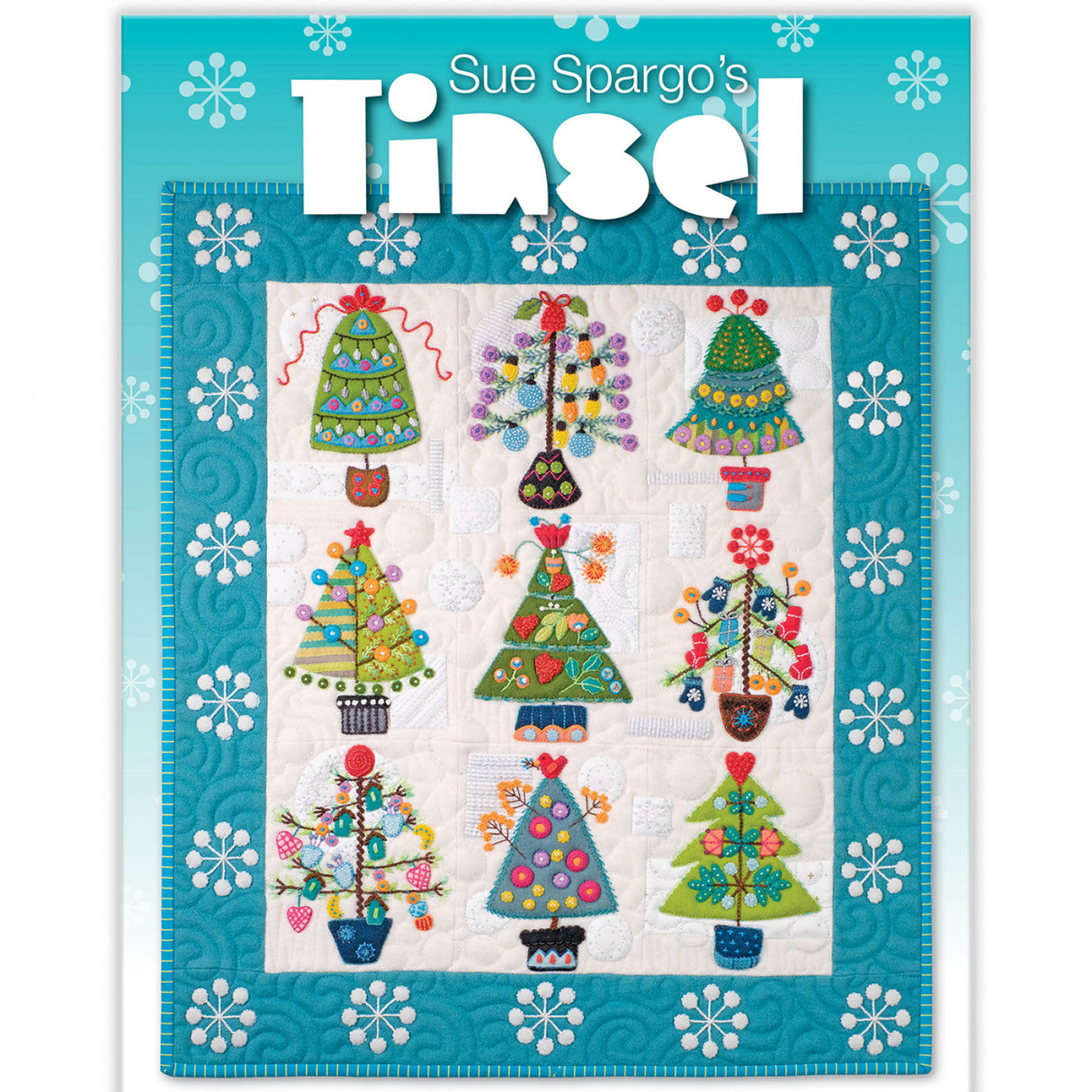 Tinsel Quilting Book by Sue Spargo Folk-Art Quilts