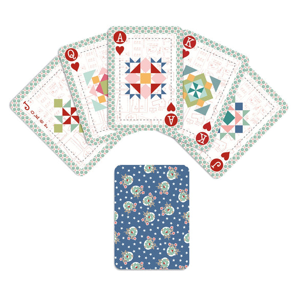 Lori Holt Home Town Playing Cards by Riley Blake Designs