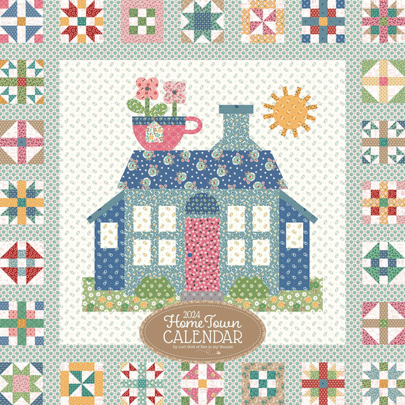 Lori Holt Home Town 2024 Calendar by Riley Blake Designs