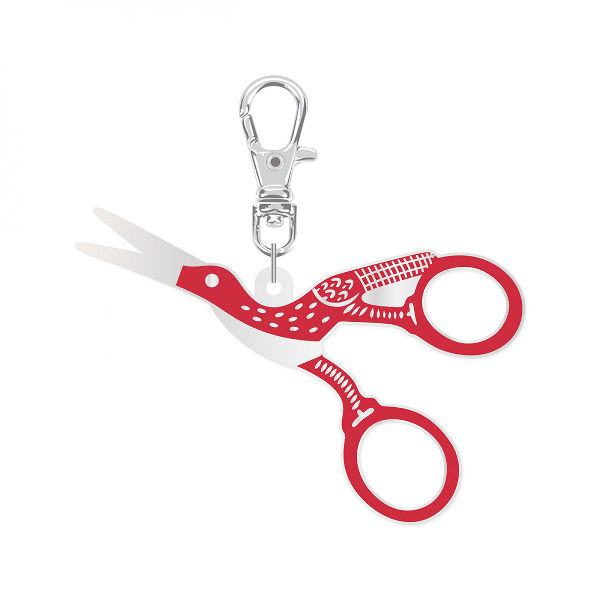 Lori Holt Enamel Happy Charm Stork Scissors by Riley Blake Designs