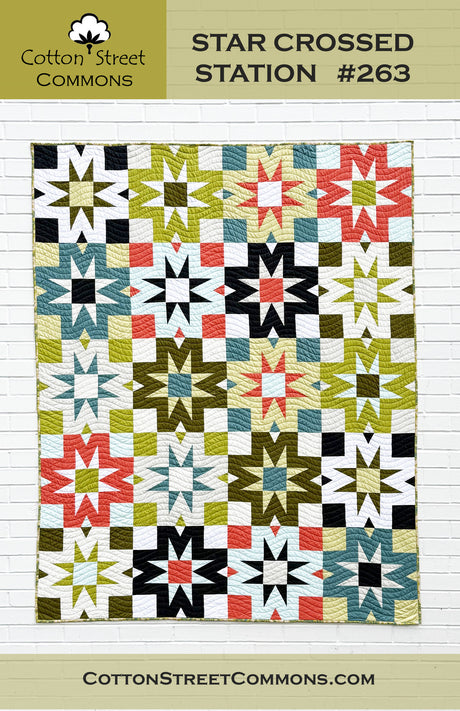 Star Crossed Station Downloadable Pattern by Cotton Street Commons