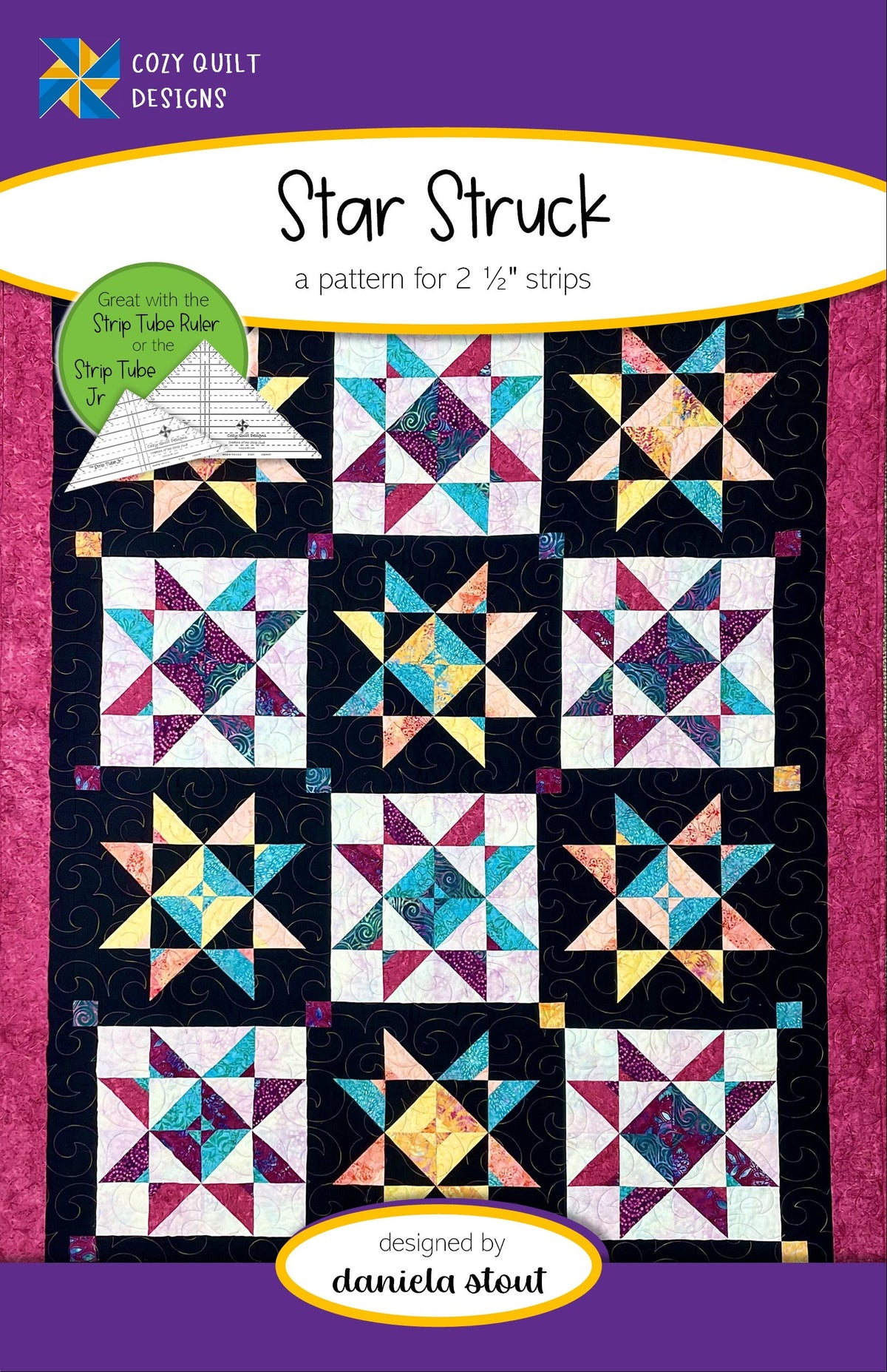 Star Struck Downloadable Pattern by Cozy Quilt Designs