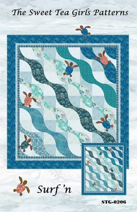 Surf'n Quilt Pattern by Sweet Tea Girls Patterns