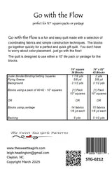 Go with the Flow Quilt Pattern