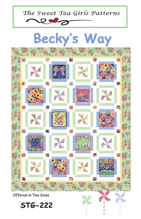 Beckys Way Quilt Pattern by Sweet Tea Girls Patterns