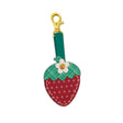Lori Holt Berry & Sage Leather Strawberry Charm by Riley Blake Designs