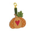 Lori Holt Leather Pumpkin Charm - Riley Blake Designs