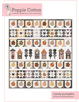 Quilt Pattern Sweet Tooth Candy Pumpkins Quilt Pattern by Poppie Cotton
