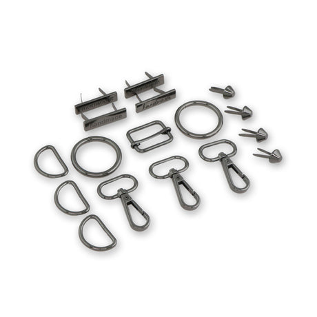 Making Bags: A Field Guide Book Hardware Kit Gunmetal by Sallie Tomato