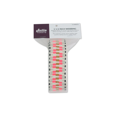 Elixir Sorbet Webbing 1-1/2in x 3 yd by Sallie Tomato
