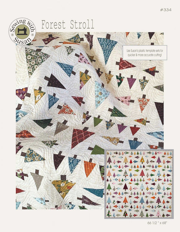 Forest Stroll Quilt Pattern by Suzn Quilts 