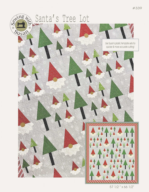 Santa's Tree Lot Quilt Pattern by Suzn Quilts