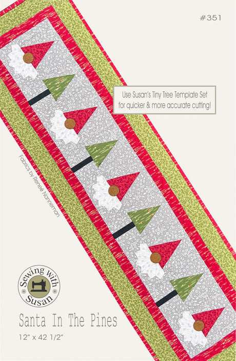 Santa In The Pines Pattern by Suzn Quilts