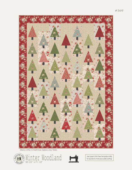 Winter Woodland Quilt Pattern by Suzn Quilts