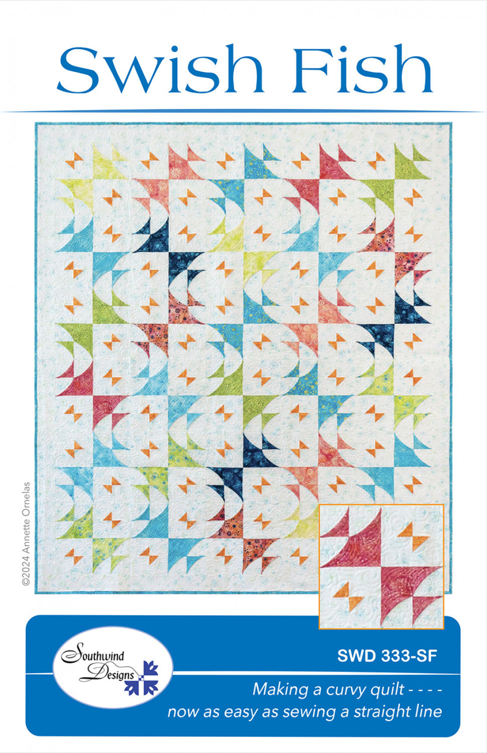 Swish Fish Quilt Pattern by Southwind Designs