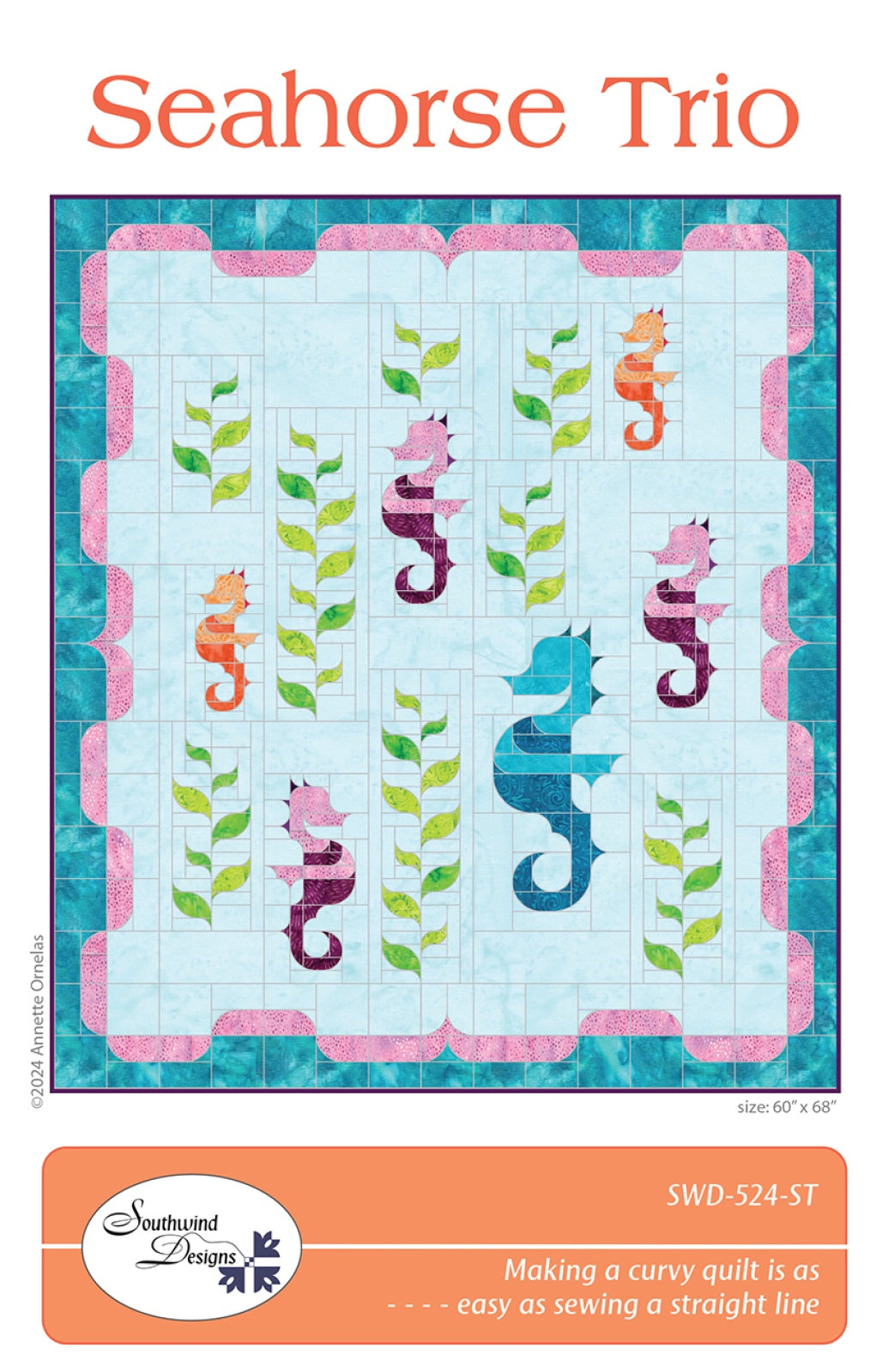 Seahorse Trio Quilt Pattern by Southwind Designs