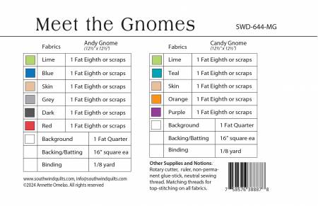 Back Meet the Gnomes by Southwind Designs