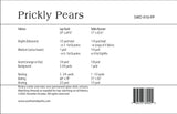 Back of the Prickly Pears Quilt Pattern by Southwind Designs