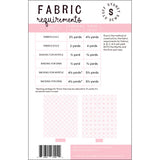 Back of the Myrtle + Erva quilt pattern by Stuff Sydney Sews Quilt Co.
