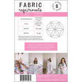 Back of Marguerite Quilt Pattern - Stuff Sydney Sews Quilt Co.
