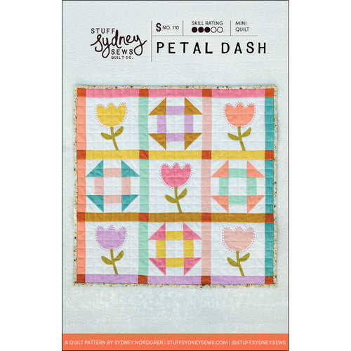 Petal Dash quilt pattern by Stuff Sydney Sews Quilt Co.