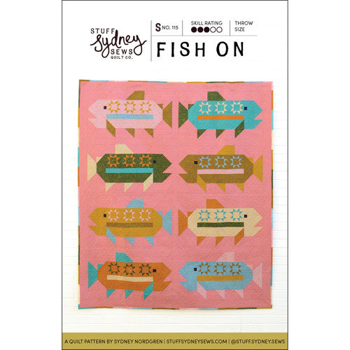 Fish On quilt pattern by Stuff Sydney Sews Quilt Co.