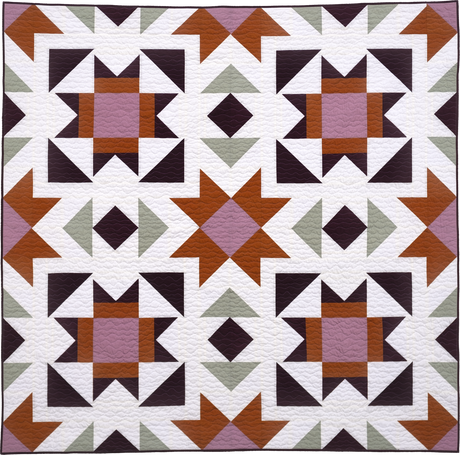Sadie Sunshine Quilt 4 Block Version Downloadable Pattern by In The Light Quilts