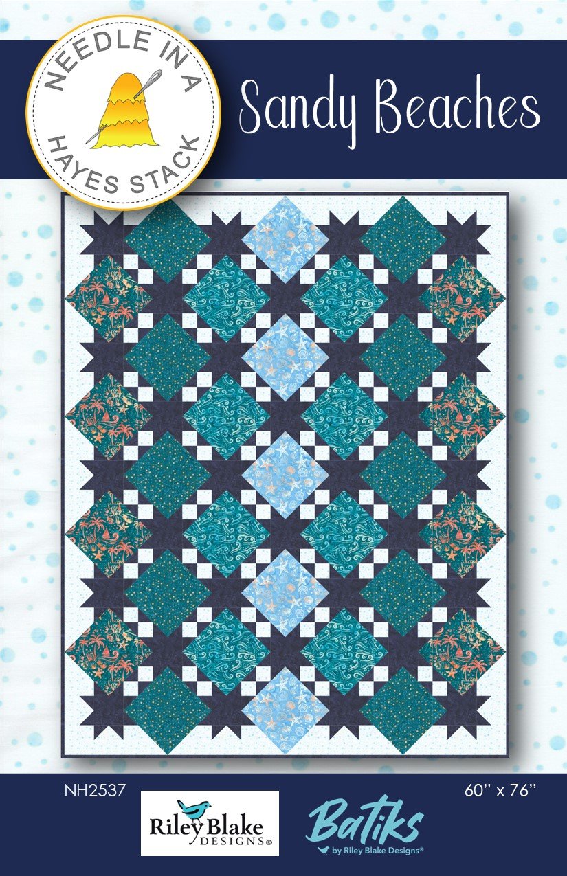 Sandy Beaches Downloadable Pattern By Needle In A Hayes Stack
