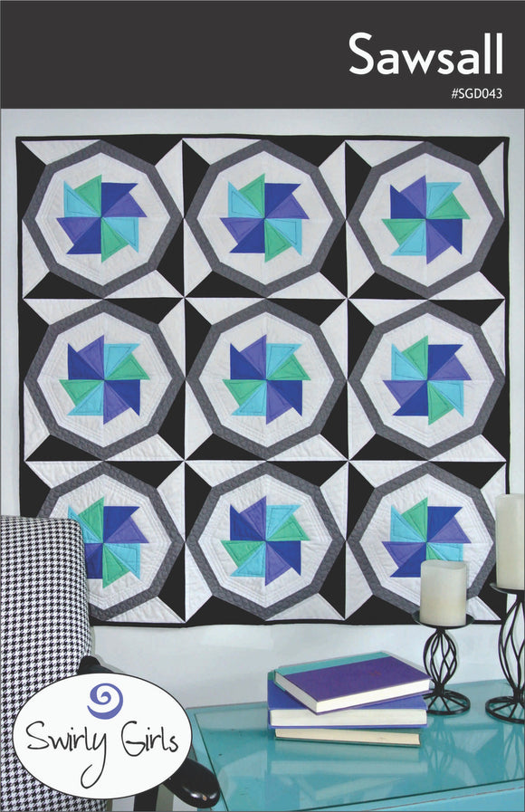 Sawsall Quilt Pattern by Swirly Girls Design