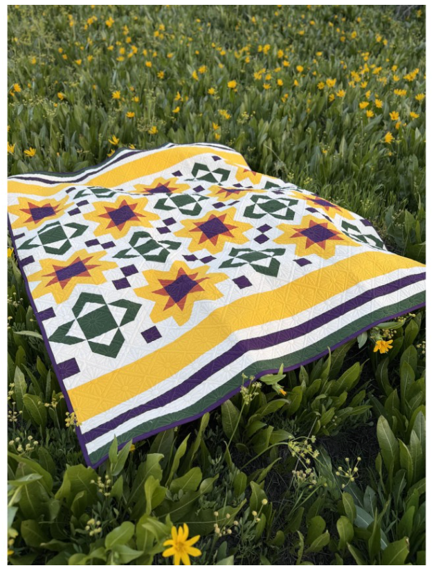 Scatter SunshineQuilt Pattern by Shadow Valley Quilts