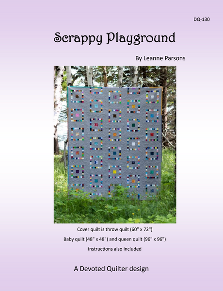 Scrappy Playground Downloadable Pattern by Devoted Quilter